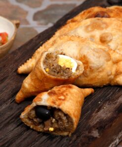 EMPANADAS FRITAS DE CARNE PICADA POR DOCENA